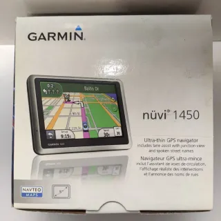 GPS Garmin Nuvi 1450 completo para coleccionista