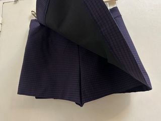 Falda pantalón cuadros Zara Talla XS