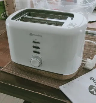 Tostadora Mandine 2 rebanadas
