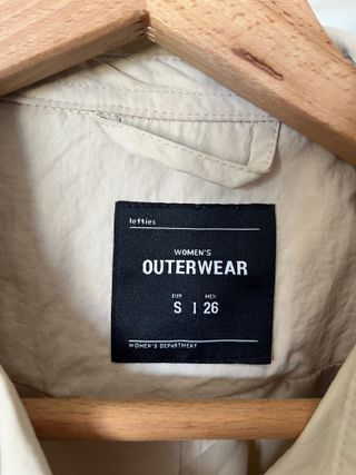 Gabardina Beige Lefties Talla S