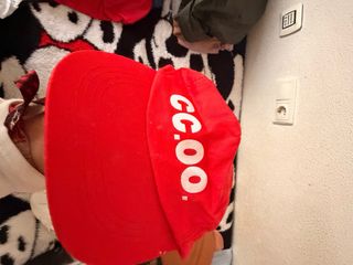 pack Gorras CCOO Roja