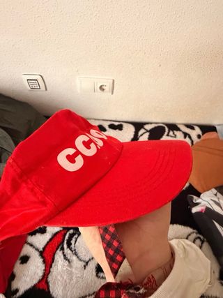 pack Gorras CCOO Roja