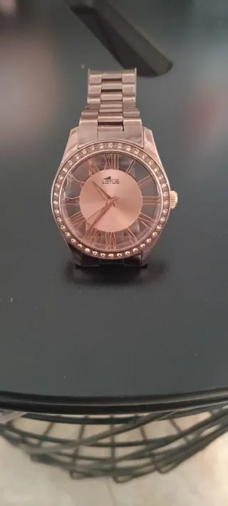 Reloj Lotus Mujer Dorado y Rosa