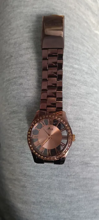 Reloj Lotus Mujer Dorado y Rosa