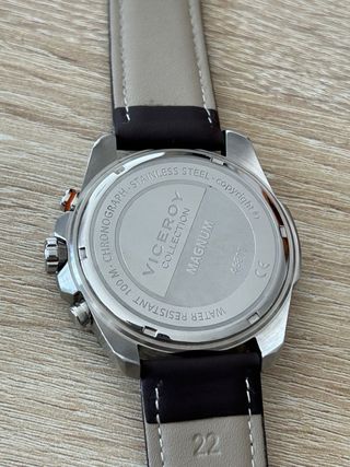 Reloj Viceroy Cronógrafo Azul y Marrón