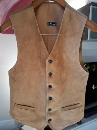 Chaleco de piel Liney Hombre T-M-L