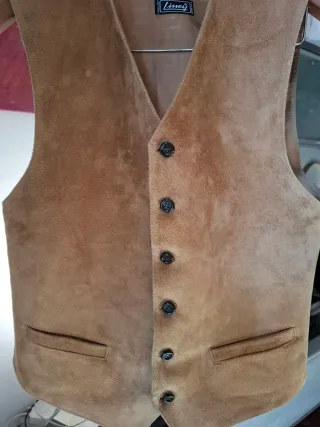 Chaleco de piel Liney Hombre T-M-L