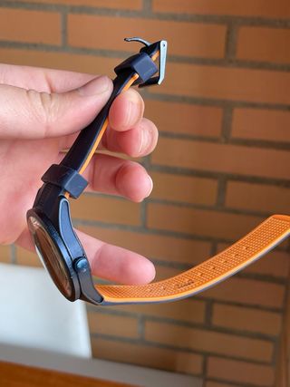 Reloj Calvin Klein K5E51GVN Azul Naranja