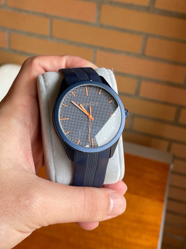 Reloj Calvin Klein K5E51GVN Azul Naranja