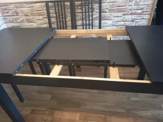 Mesa de comedor extensible + 6 sillas