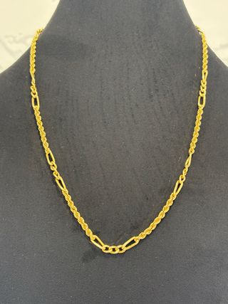 Cadena Figaro Oro