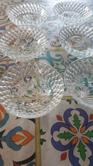 Tacinhas de Sobremesa Vintage - Conjunto de 6