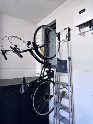 Bicicleta Paseo Btwin Negra