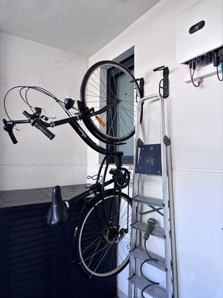 Bicicleta Paseo Btwin Negra