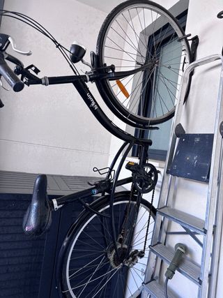 Bicicleta Paseo Btwin Negra