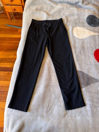 Pantalón de vestir Zara hombre negro