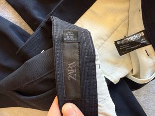 Pantalón de vestir Zara hombre negro