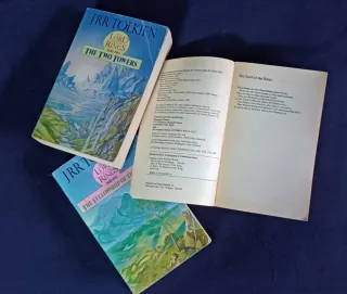 Lord of the rings box set (1987 GB Unwin), Tolkien