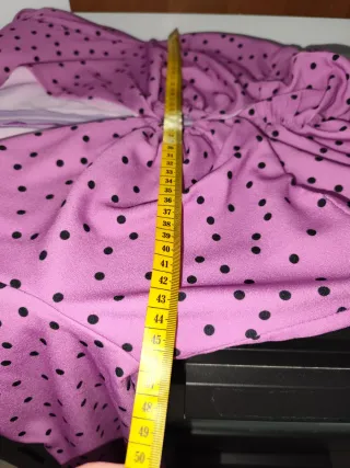 Vestido lunares mariquita trasquila