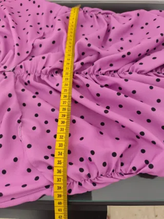 Vestido lunares mariquita trasquila