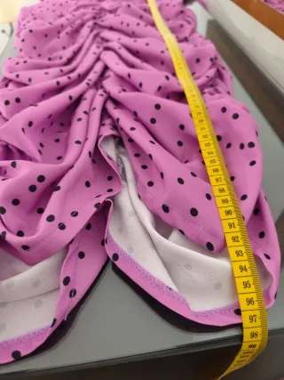 Vestido lunares mariquita trasquila