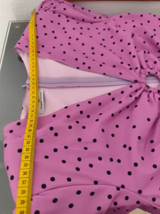 Vestido lunares mariquita trasquila