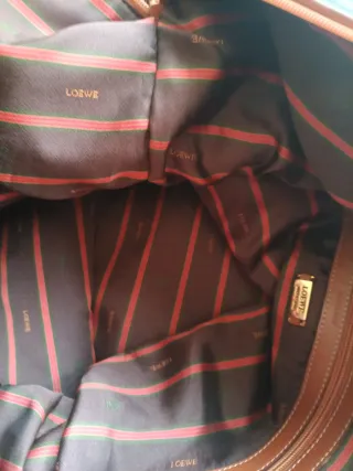 Bolso Loewe Piel y Ante Marrón