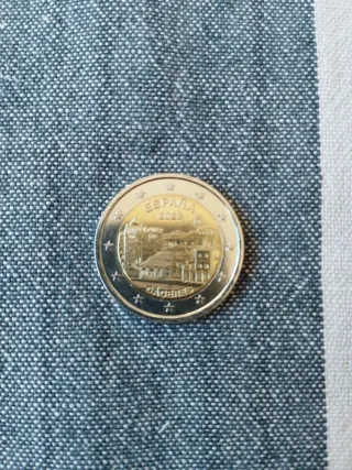 Moneda España Cáceres 2023 conmemorativa