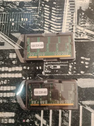 Lote 2x 1GB DDR 400 RAM Portátil