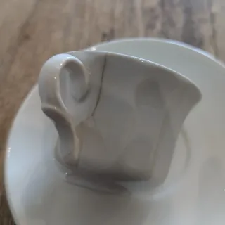 Taza de café y pato de La cartuja de Sevilla