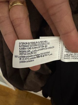 Vestido Zara Marrón Talla XL