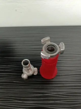 Difusor Manguera 1 Metal y Rojo