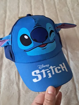 Boné Stitch Disney 3/5 anos Novo