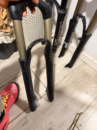 Horquilla Manitou 150mm eje normal