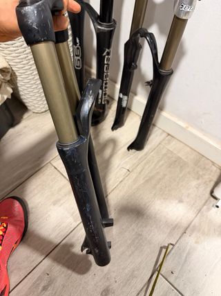 Horquilla Manitou 150mm eje normal