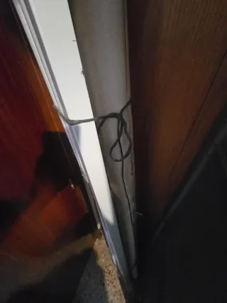 Toldo de pared beige