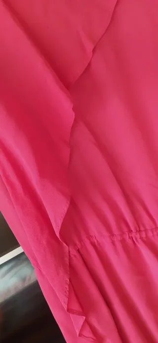 Vestido fucsia claro