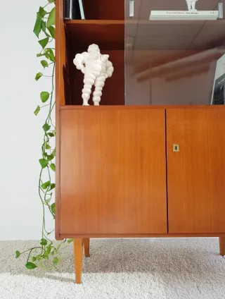 Vitrina Mid Century. Francia, 60s.