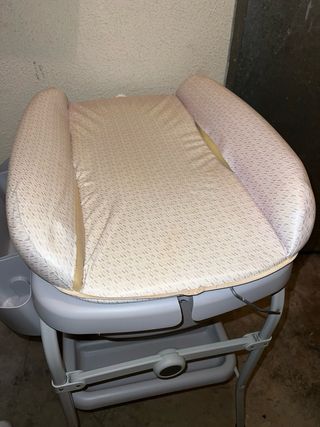 Cambiador bebé plegable con bañera