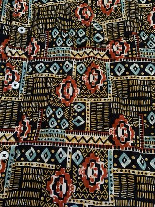 Camisa hombre étnica multicolor