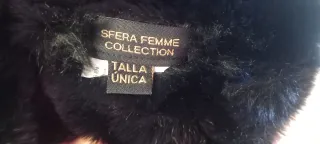 Cuello pelo Sfera negro