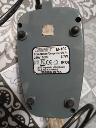 Compresor Aire Acuario JET M-104