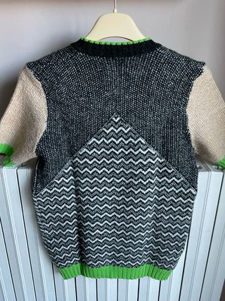 Maglione Benetton lana fantasia donna