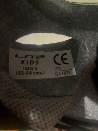 Casco de bicicleta LITE amarillo