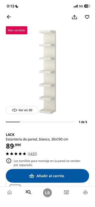 Estantería Ikea Blanca