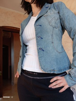 Giacca jeans donna leggera