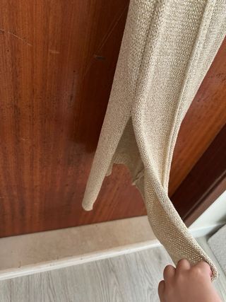 Vestido comprido dourado