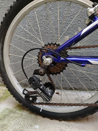 Bicicleta infantil EMT azul