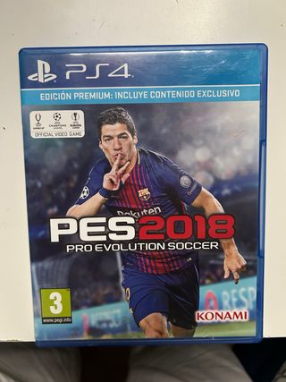 PES 2018 Pro Evolution Soccer PS4