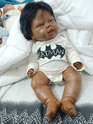 Muñeco bebé realista Batman